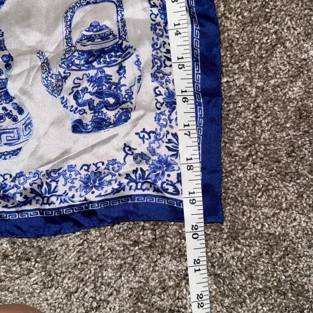 Silk Square Scarf Women 21